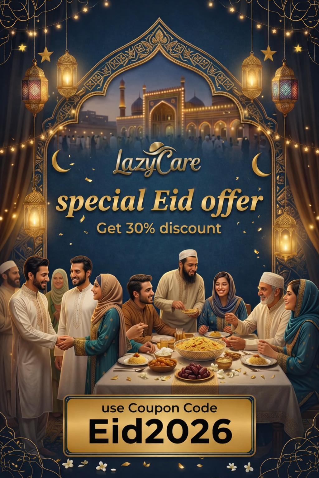 Eid offer celebration with family gathering eidmob