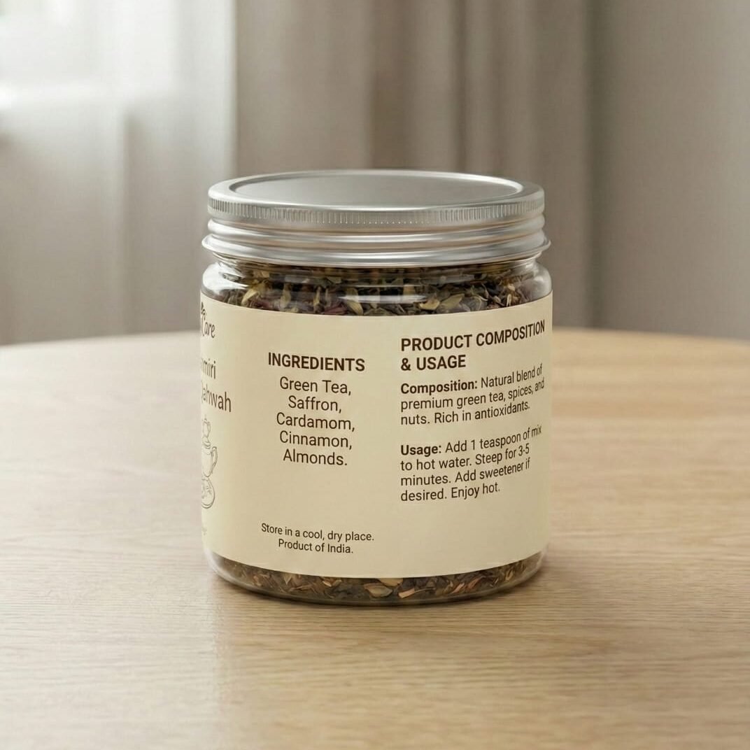 Kashmiri shai kahwah